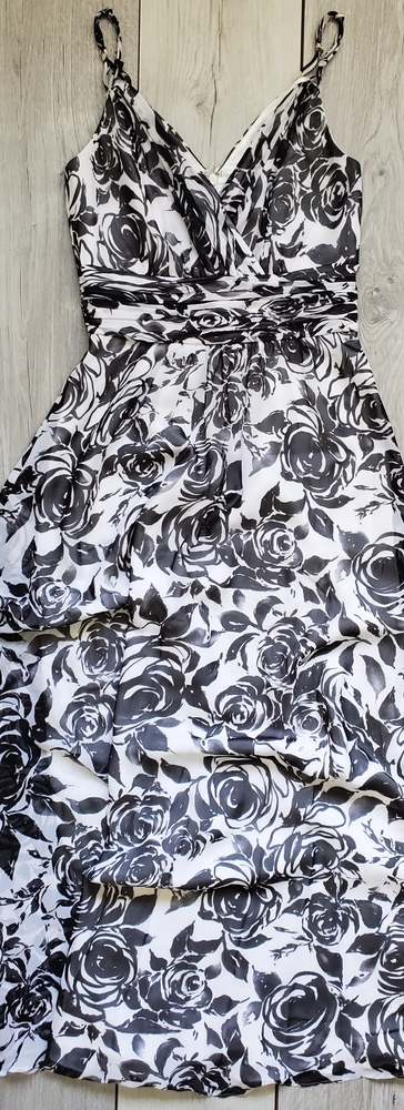 WHBM floral maxi dress